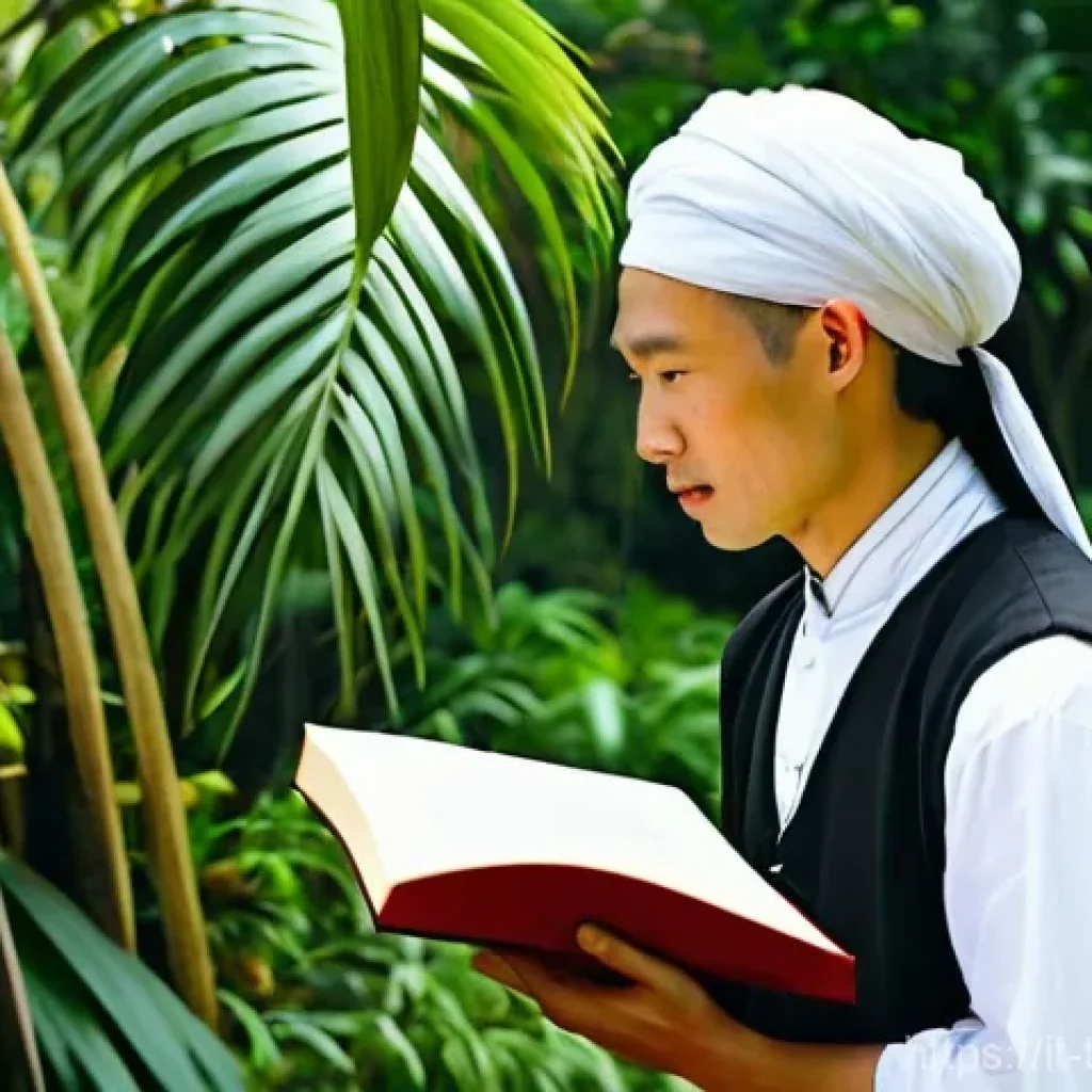 중화민국의 기독교 교회 - "A 17th-century European missionary, dressed in humble, fully modest historical attire, is respectfu...